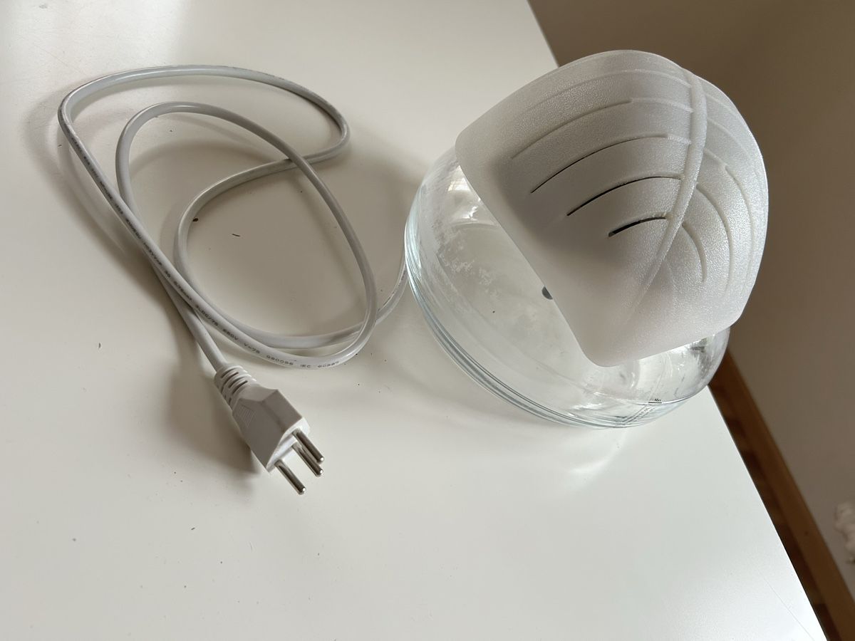 Luftbefeuchter: Goodsphere Luftbefeuchter weiss mit Glasbehälter  – Gebraucht aus Oftringen von Solima