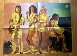 ABBA Poster Original 1978 Musik Magazin Hitkrant
