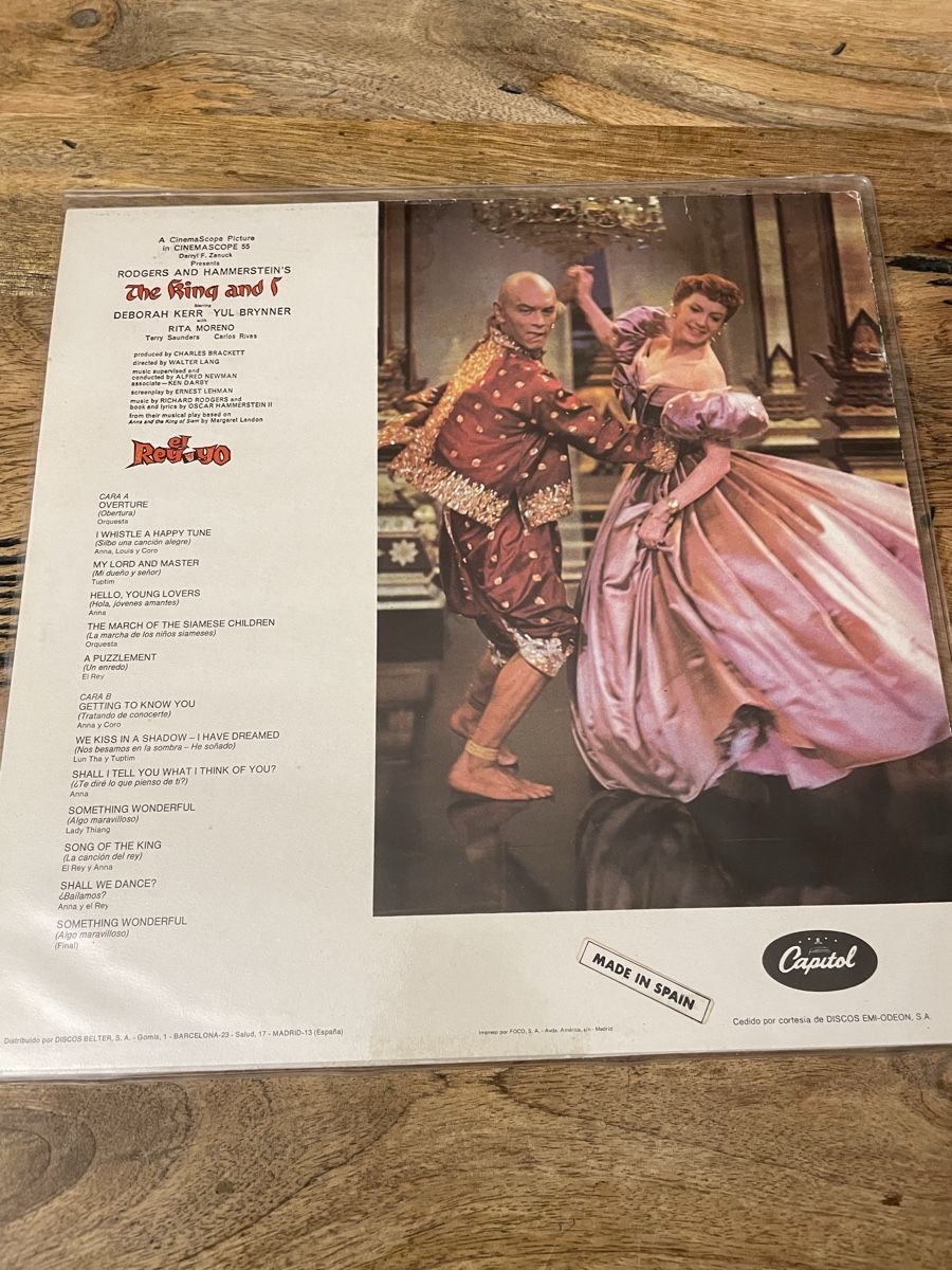 Dischi in vinile: The King and I -  Richard Rodgers – Usato da Hombrechtikon venduto da baersandro 1