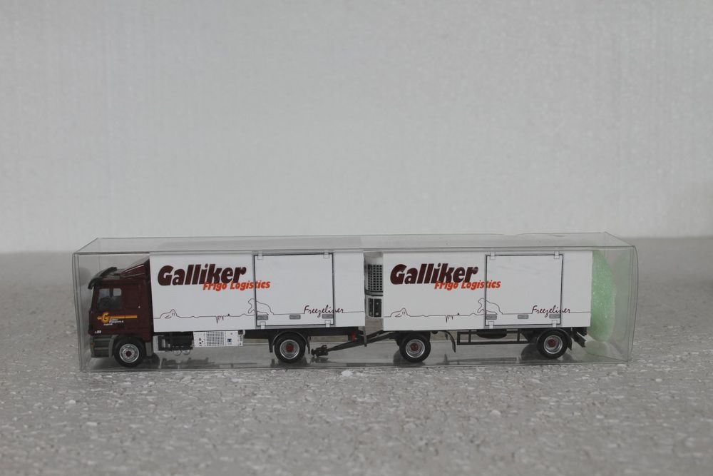 AWM Rothschild Mercedes Benz Actros L Planenhängerzug 76289