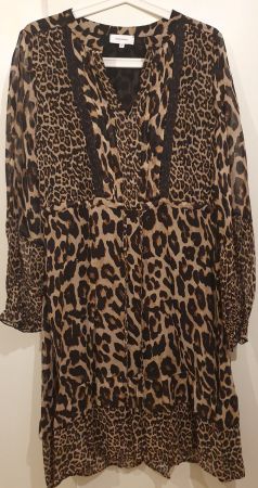 Darling Harbour Kleid Gr. 34 Leoprint