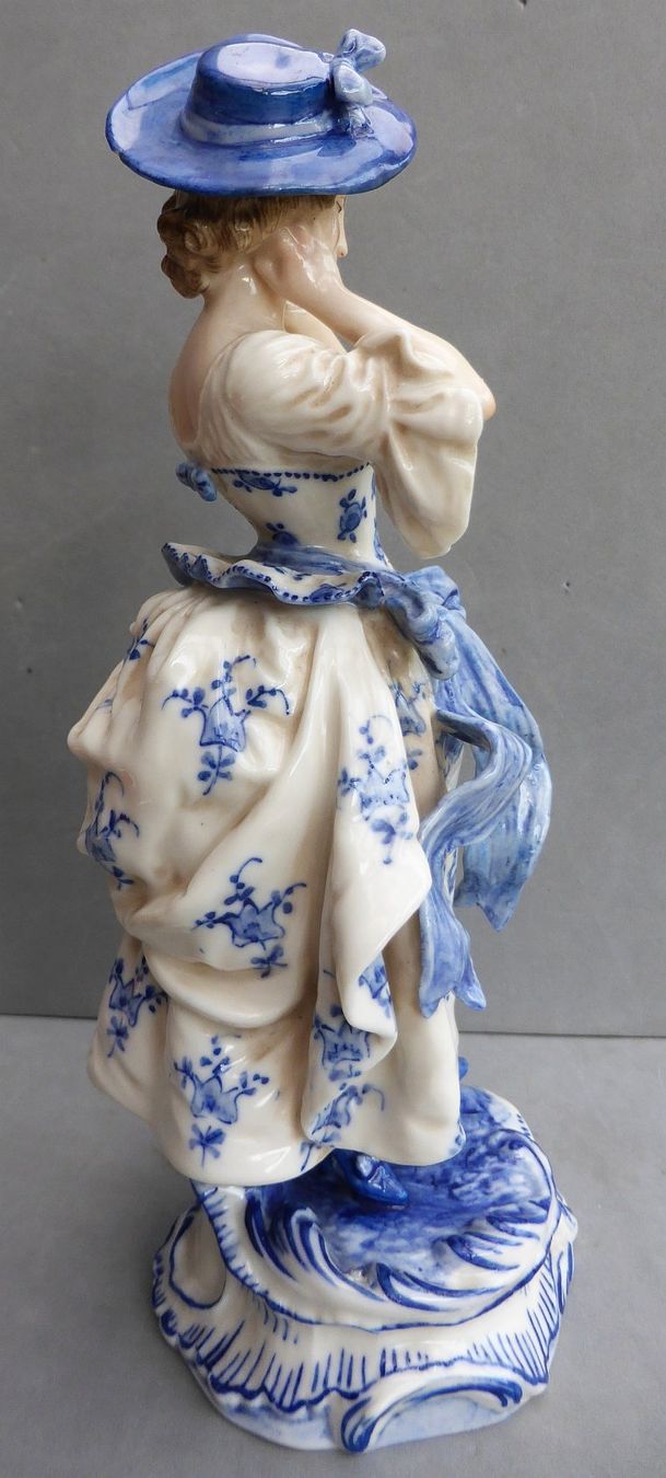 Statuette: Hübsche antike Figur von Dressel & Kister – Usato da Sonceboz-Sombeval venduto da Artdecolove 3