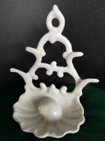 Shabby Chic emaillierte Seifenschale, Frankreich um 1920