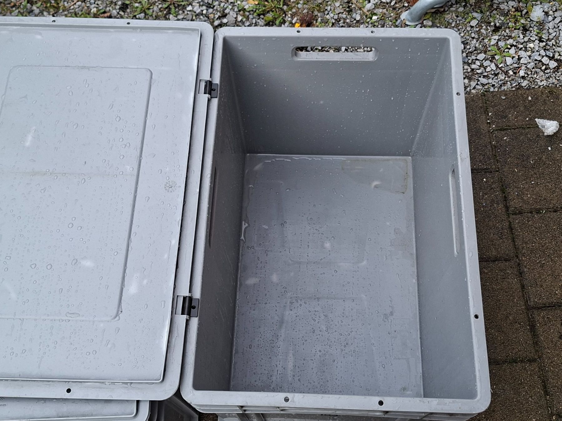 Casse di trasporto: Racko Transportboxen Kunststoff – Usato da Buch am Irchel venduto da alinea11 2