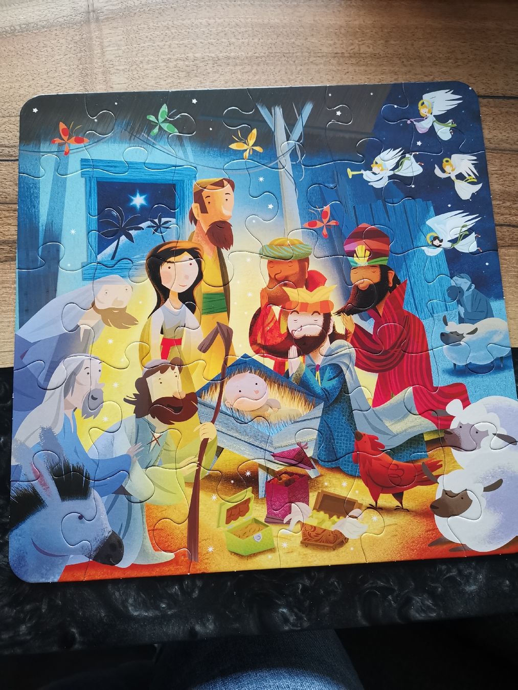 Puzzle: Puzzle und Buch die Weihnachtsgeschichte – Nuovo (secondo la descrizione) da Aadorf venduto da JFPS 1