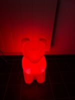 Rote Bär Lampe - Top Zustand!