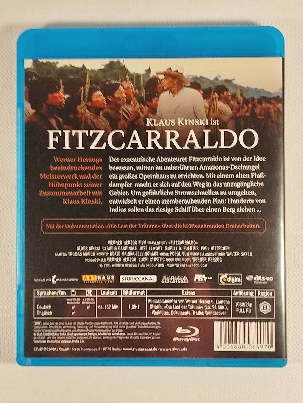 Alle DVDs: Fitzcarraldo (Bluray) – Gebraucht aus Schaffhausen von Viertelvorvieri 1