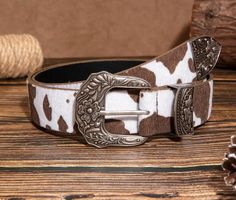 Lässiger Cowboy-Gürtel im Retro-Stil - Ceinture western
