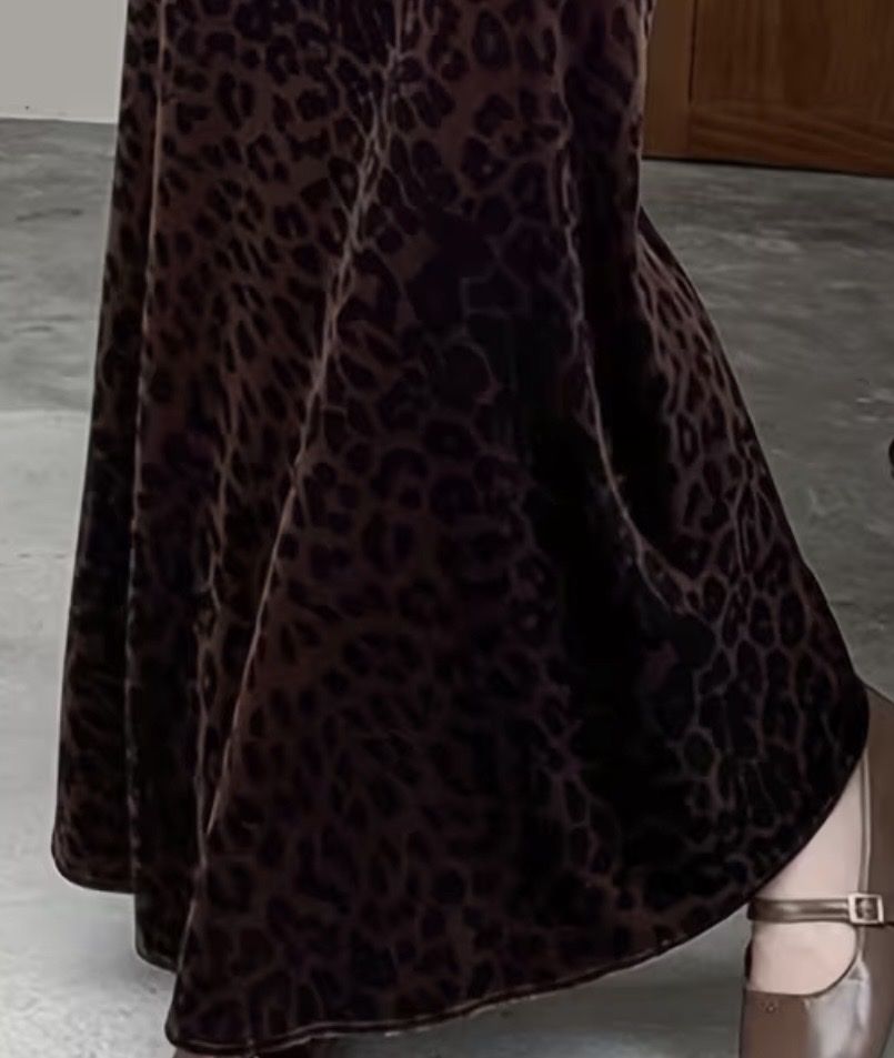 Röcke: Chic Gonna lunga Leopardato velluto-tg L – Neu und originalverpackt aus Gordevio von LanaZimm 5