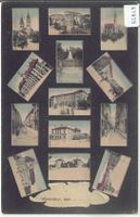 Winterthur - div. Gebäude in der Stadt - coloriert 1910