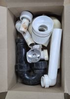 Rohrteile Siphon Abflussrohr Teile gebraucht 12 Stk.