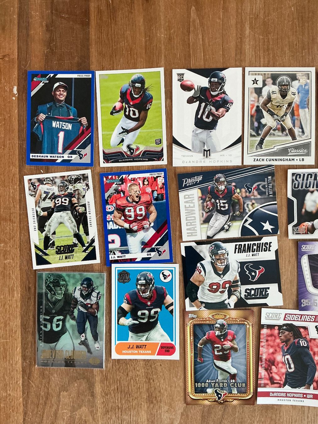 Panini Carte collezionabili: 19 NFL Trading Cards der Houston Texans – Usato da Zürich venduto da Candid85 1
