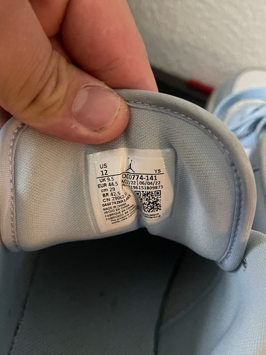 Scarpe da uomo: Jordan 1 Low Türkis – Usato da Sennhof venduto da furkanAlb 2