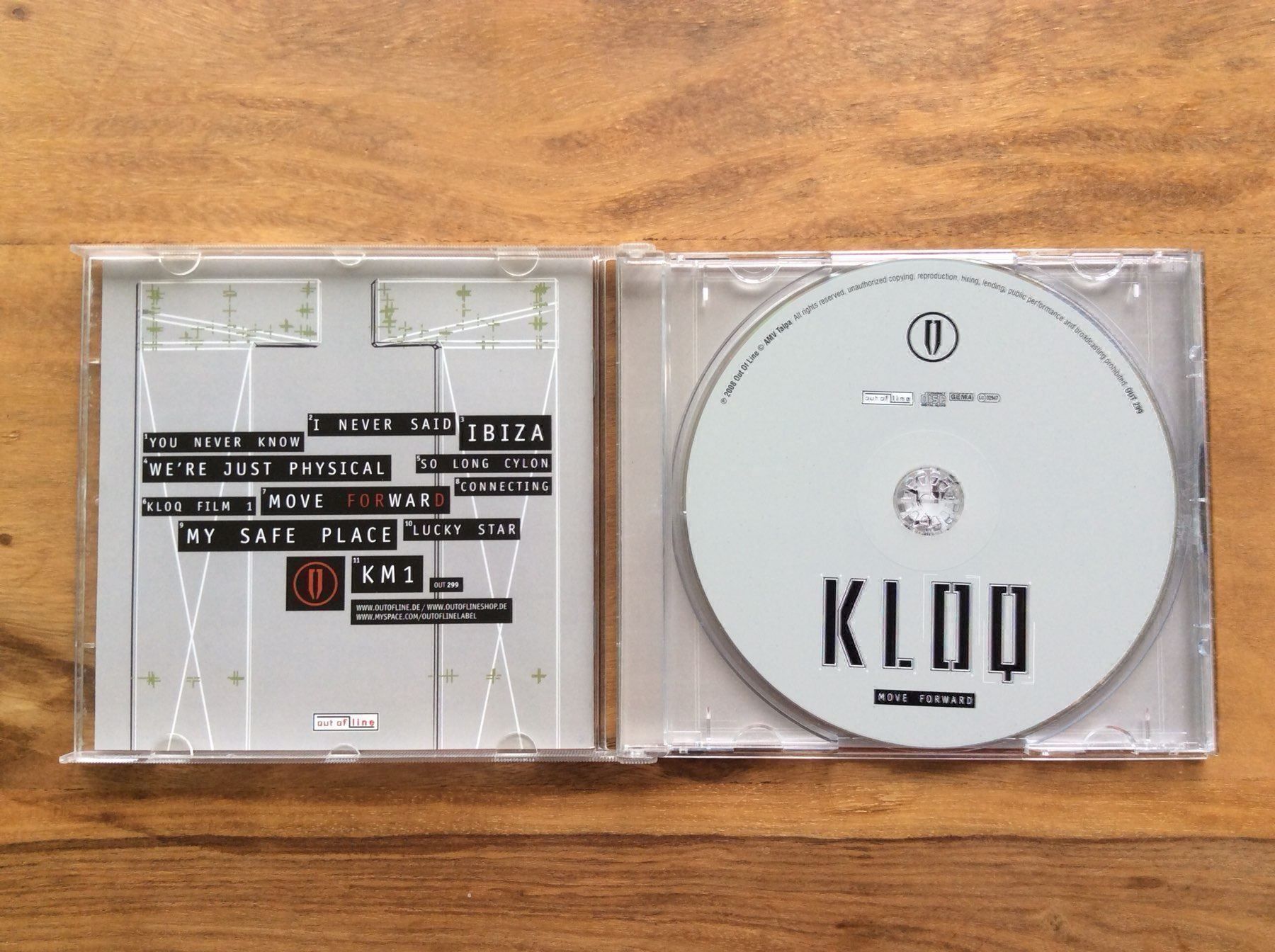 CDs: CD Kloq – Move Forward – Gebraucht aus Horgen von flyingpenguin2000 1