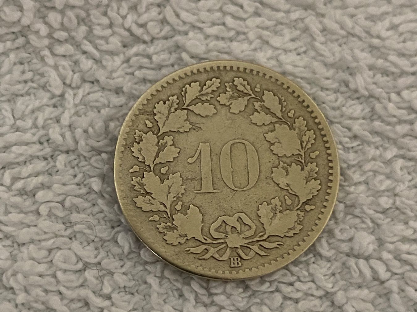 Alle Münzen: 10 centimes/Rappen 1851 BB – Gebraucht aus Nyon von Ilmi09 1