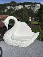 Gartenbank Schwan