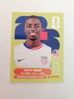 Pannini Sticker WM 2026 Timothy Weah USA 12
