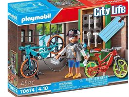 Playmobil City Life Fahrradwerkstatt 70674 neu