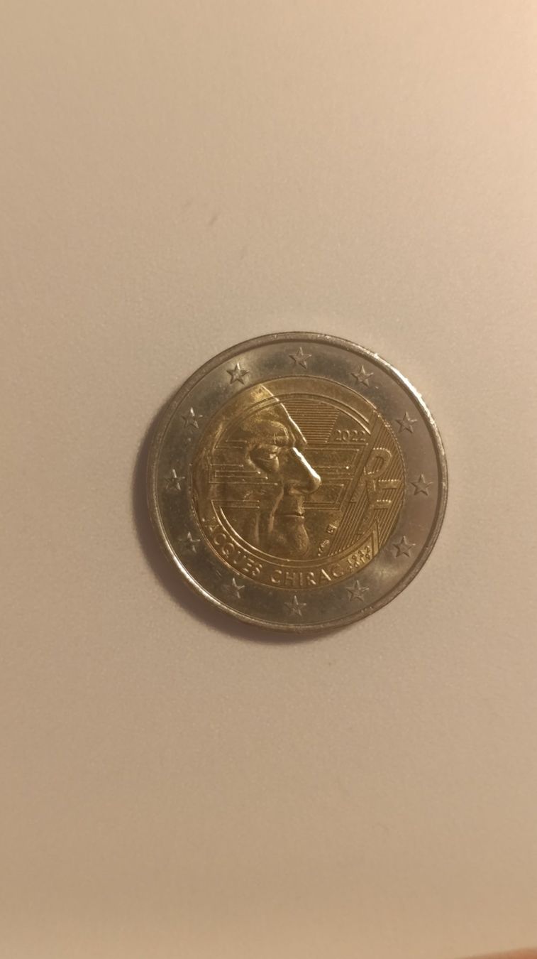 Tutti le monete: 2 Euro Frankreich 2022 Jacques Chirac – Usato da Lugano venduto da Lucolos