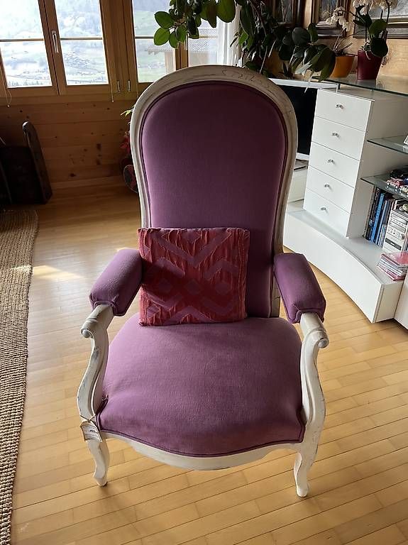 Sessel: Voltaire Fauteuil Sessel – Gebraucht aus scharnachtal von Riso500 1