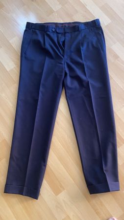 Hiltl  Breitling Stuttgart Herrenhose, Dunkelblau, Gr56