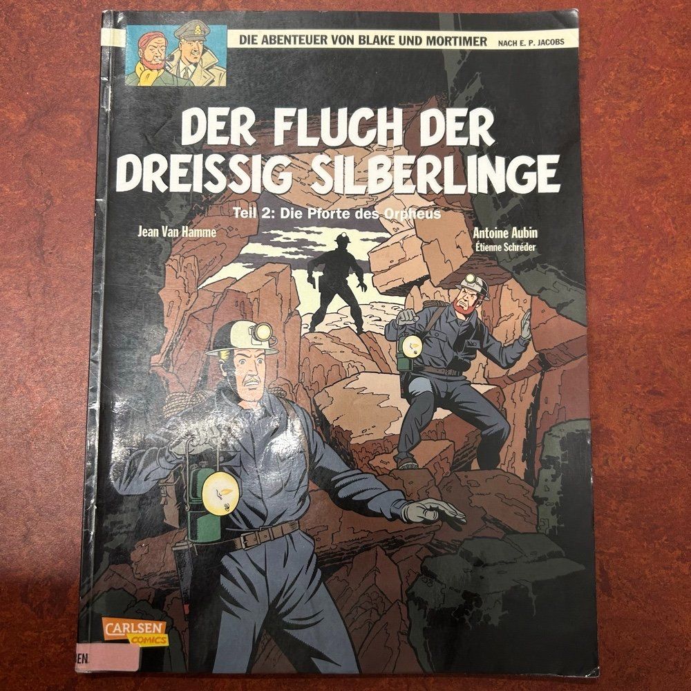 BD: Blake und Mortimer Der Fluch der 30 Silberlinge Teil 2 – D'occasion à Kirchberg BE par SnoringMan