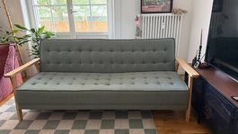 Mørteens Schlafsofa Mid-Century (Mintgrün)
