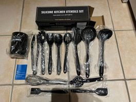 Neues Küchenhelfer Set 13-teiliges Silikon Set