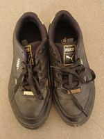 Schicke Puma Sneakers, Damen, Grösse 39, Schwarz/Gold!