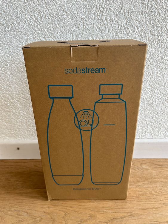 NEU Sodastream Duo Flaschen (1 Glas, 1 Plastik) Kaufen auf Ricardo