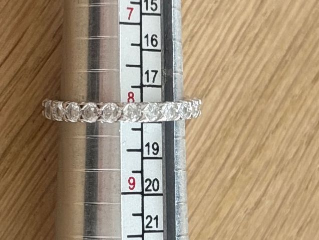 Anelli: Luxus Elegante Memoire 18/8 Ring  Farbe Silber – Nuovo (secondo la descrizione) da Biel-Bienne venduto da Roserosse13 4