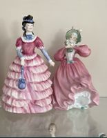 Duo of Pink Royal Doulton Figurines