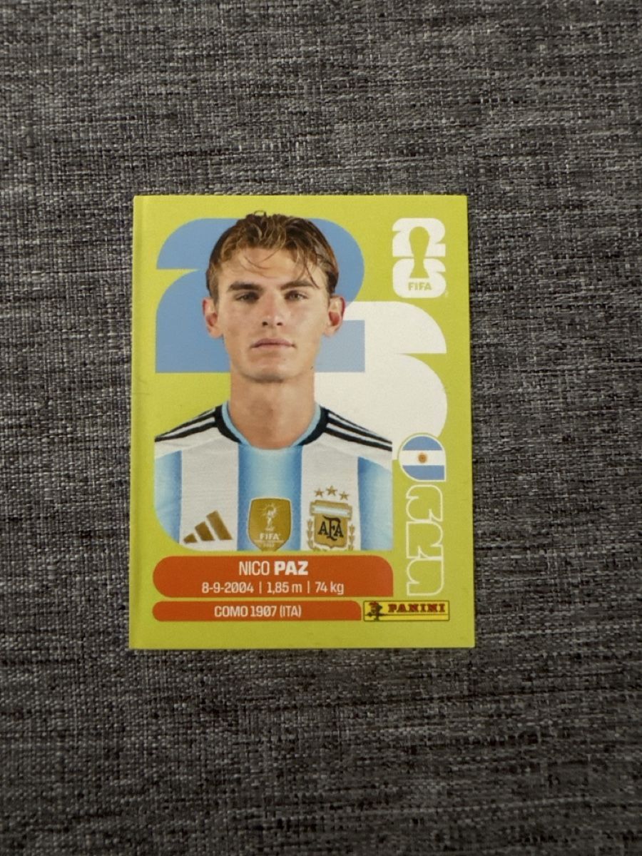 Panini Carte collezionabili: Panini WM 2026 - ARG 14 – Nuovo e nell'imballaggio originale da Fribourg venduto da wor_lp9t