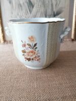 Kaiser Porzellan Übertopf  Vintage Blumentopf  Handbemalt