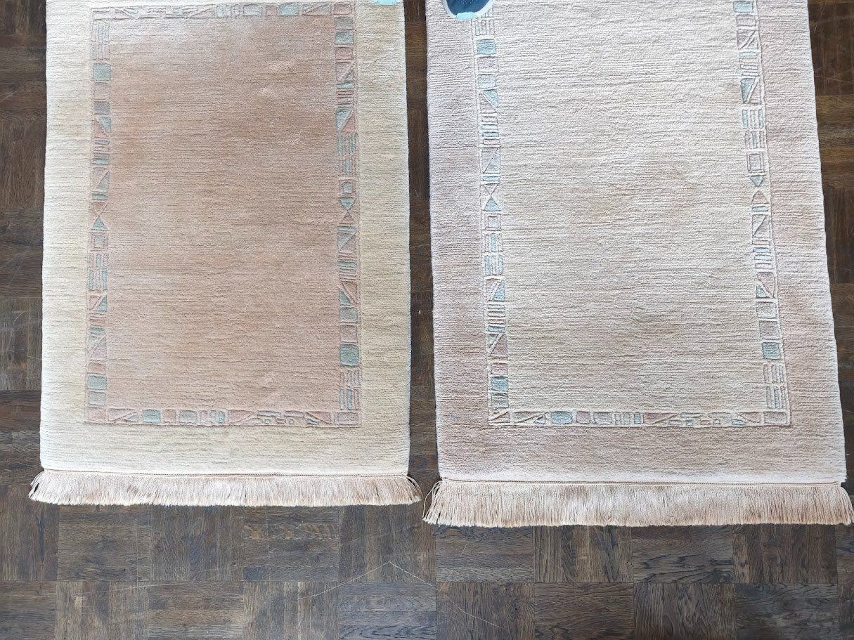 Tappeti: N20 2x Handgeknüpfter Tibeter Orient Teppich hell 63x92cm – Usato da Toffen venduto da Immo-Erben 5