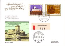 1976 schönes Pro Patria Set