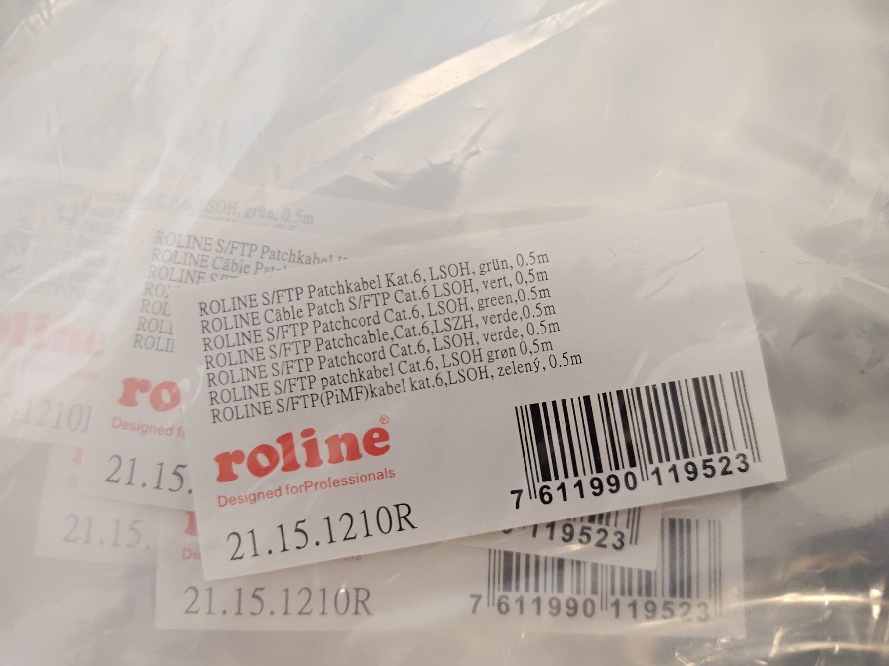 Kabel: 40x 0.5 Meter LAN Kabel RJ45 CAT6 – Neu und originalverpackt aus Sumiswald von inf_r9tx 1
