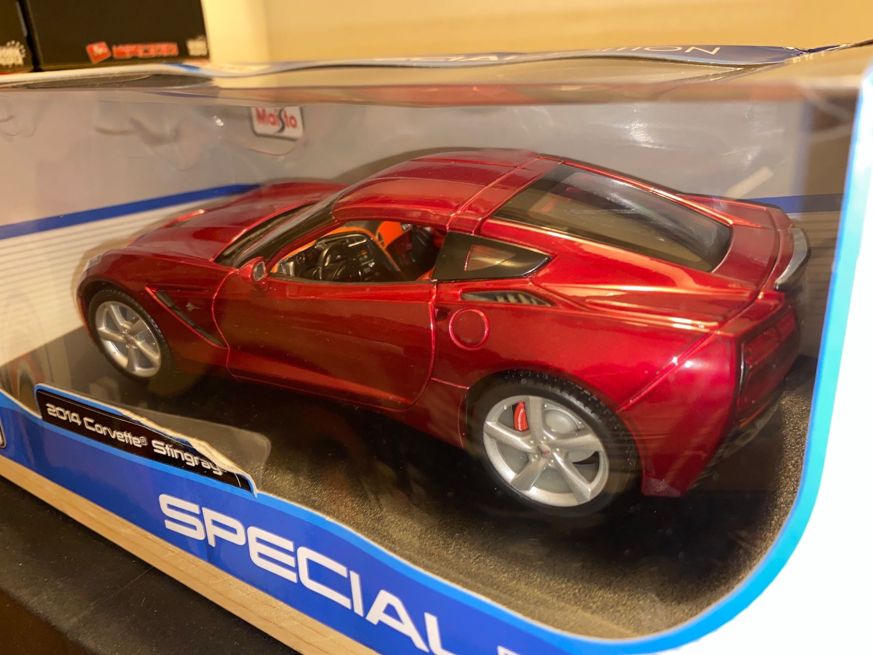 Chevrolet Modellini d'auto: 2014 Corvette Stingray 1/18 no Greenlight – Nuovo (secondo la descrizione) da Wohlen AG venduto da PrivatSammlung 1
