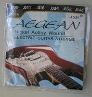 Cordes, Saiten für E-Gitarre 009 - 042