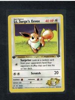 Lt. Surge's Eevee - 1st edition Gym Challenge