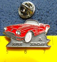 CHEVROLET CORVETTE C1 5.SCS SWITZERLAND PIN GEPRÄGT