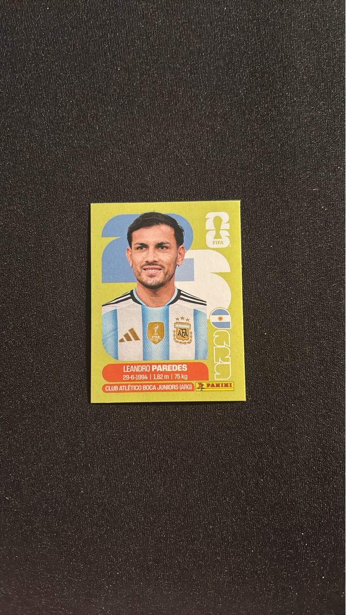 Panini Carte collezionabili: Panini - WM 2026 - Leandro Paredes - ARG 12 – Usato da Kaiseraugst venduto da Baum_12