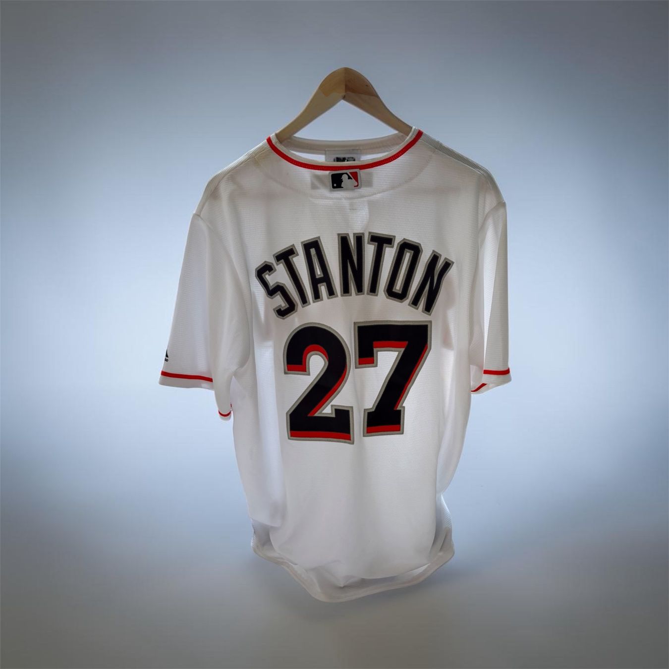 Leibchen & Hosen: Maillot baseball MIAMI Marlins - Stanton 27 – Gebraucht aus Genève von kevinjaquemet 1