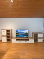 TV Möbel and Storage Set Wood Like New