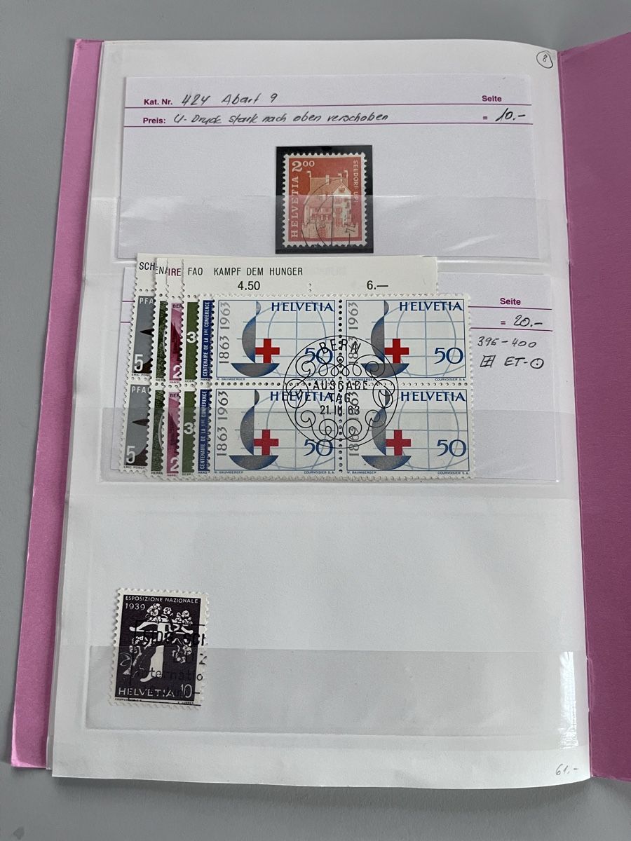 Tutti i francobolli: Briefmarken Auswahlheft Diverses – Usato da Römerswil LU venduto da manuscha_ 7
