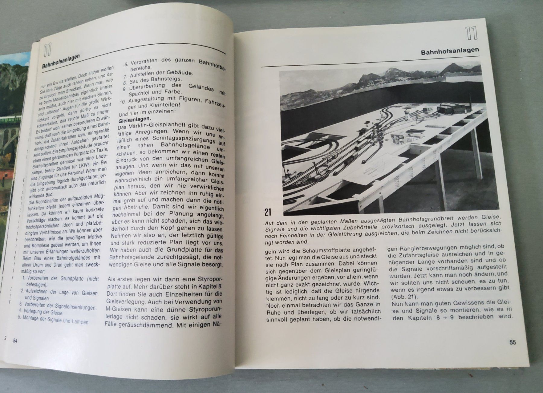Märklin Modellini di ferrovie: Buch MÄRKLINBAHN + LANDSCHAFT 14.Auflage – Usato da Grüningen venduto da VENOM59 5