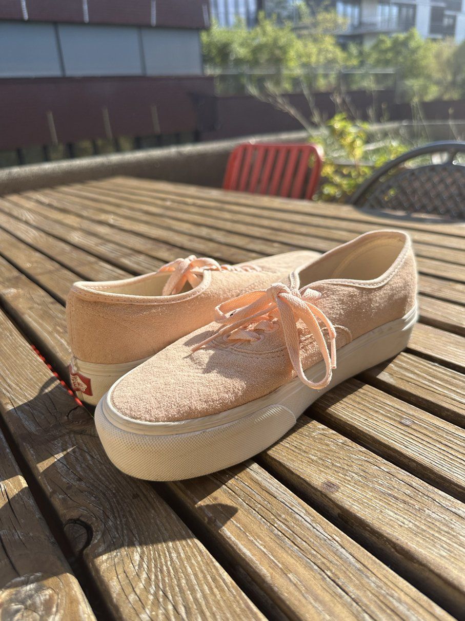 Vans Herrenschuhe: Original Vans Authentic Platform Rosa Wildleder Gr. 39 – Gebraucht aus SCHLIEREN von Imgonnabuythis 5