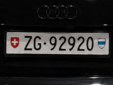 Insegne: Kontrollschild ZG 92920 – Usato da Hagendorn venduto da Zug032