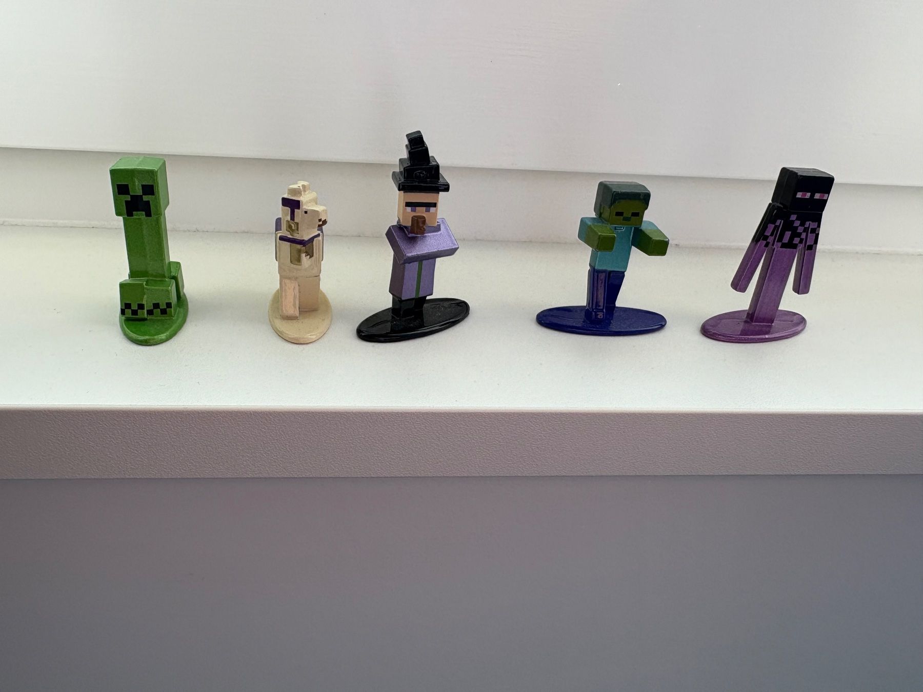 Spielzeuge: Minecraft Figuren Set aus Metall ca 4.5cm – Gebraucht aus Diessenhofen von Fluempel