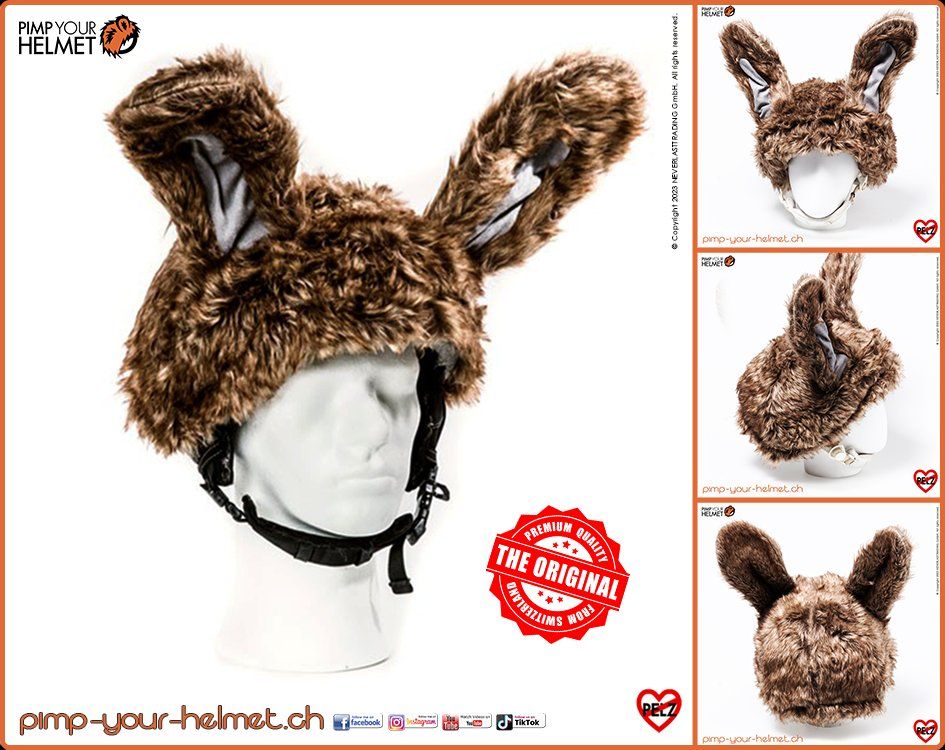 Altro abbigliamento per bambino: Helmüberzug "Feldhase" für Kinder – Nuovo e nell'imballaggio originale da Uster venduto da NEVERLASTTRADING 4